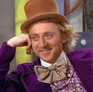 Condescending Willy Wonka: blank meme template
