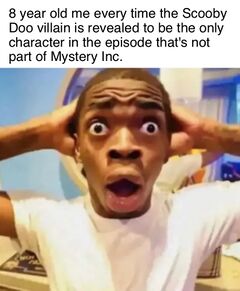 Shocked Black Guy meme #4